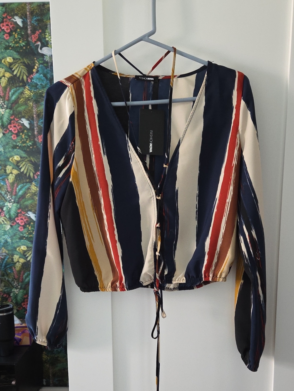NWT FashionNova "If You Dare" Blouse
